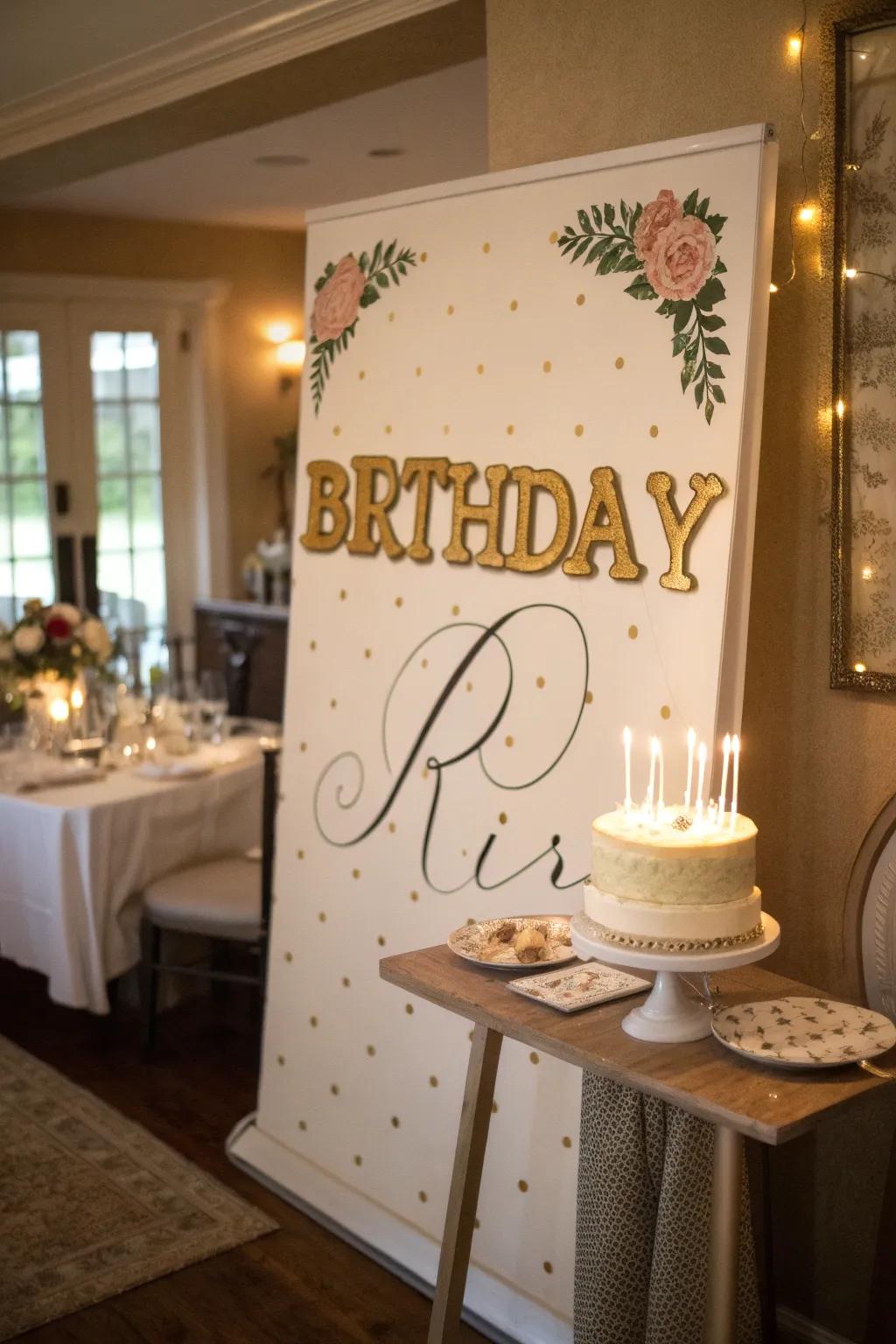Unique name features enhance the personal touch of birthday announcements.