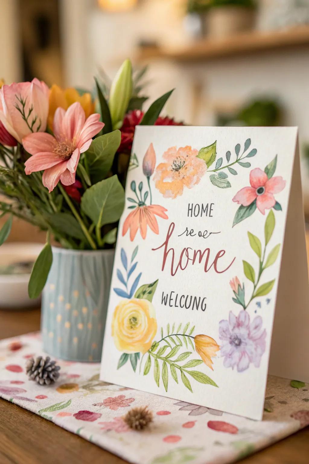 Nature-inspired elements represent growth