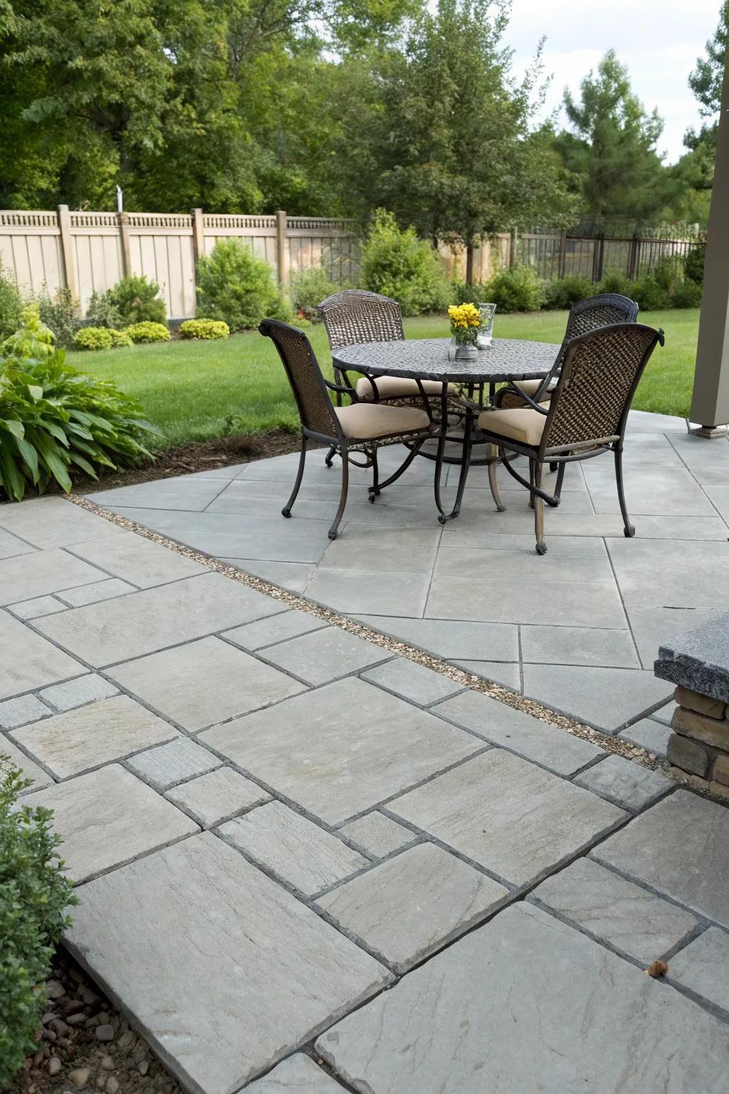Pavers bring a classic, refined touch to your patio.