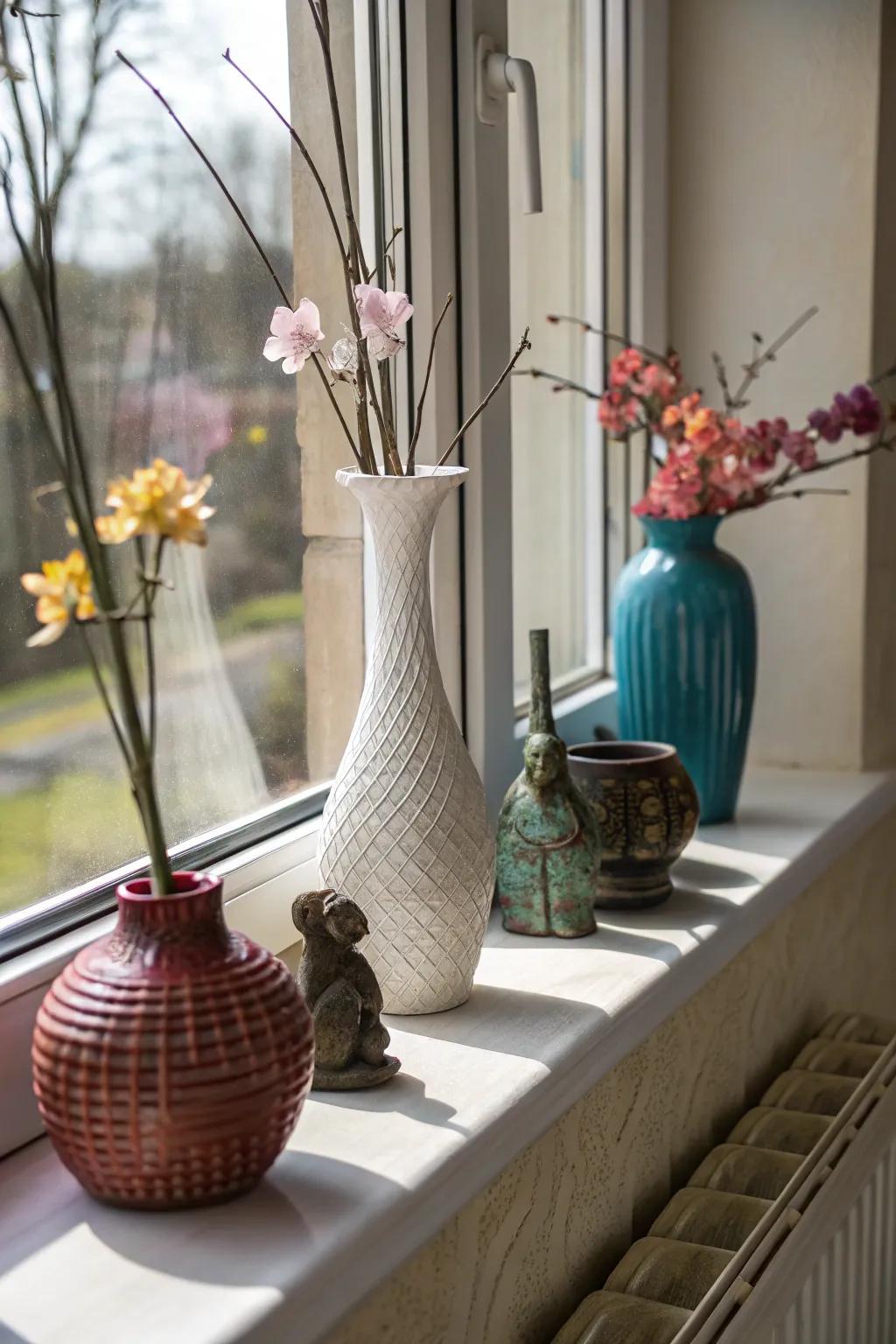 Infuse personality and flair with thoughtfully selected decorative objects.
