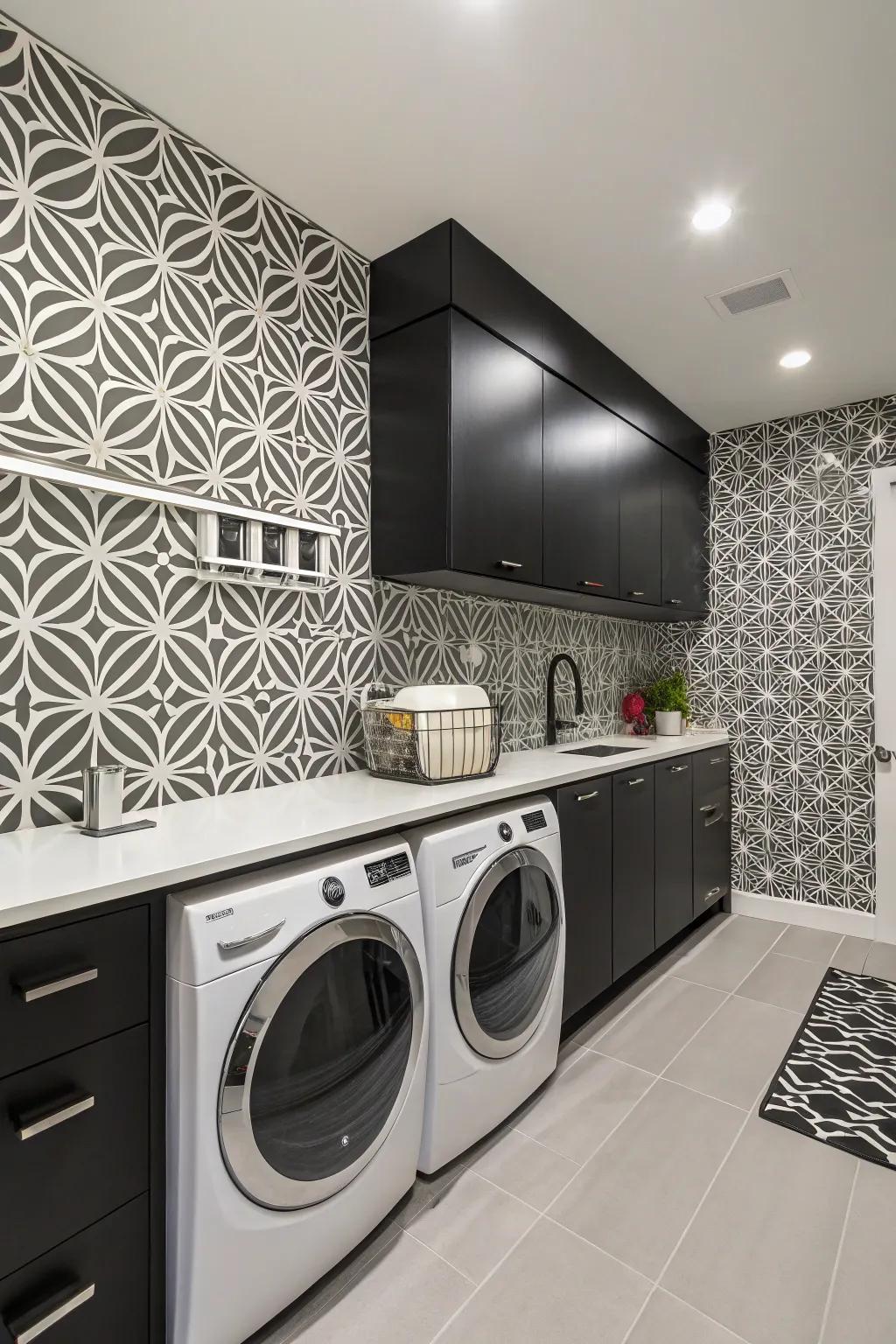 Geometric designs bring a modern edge to any space.
