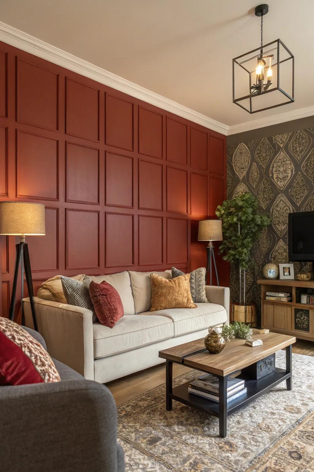 Make a bold statement with a feature wall that captivates and defines your space.