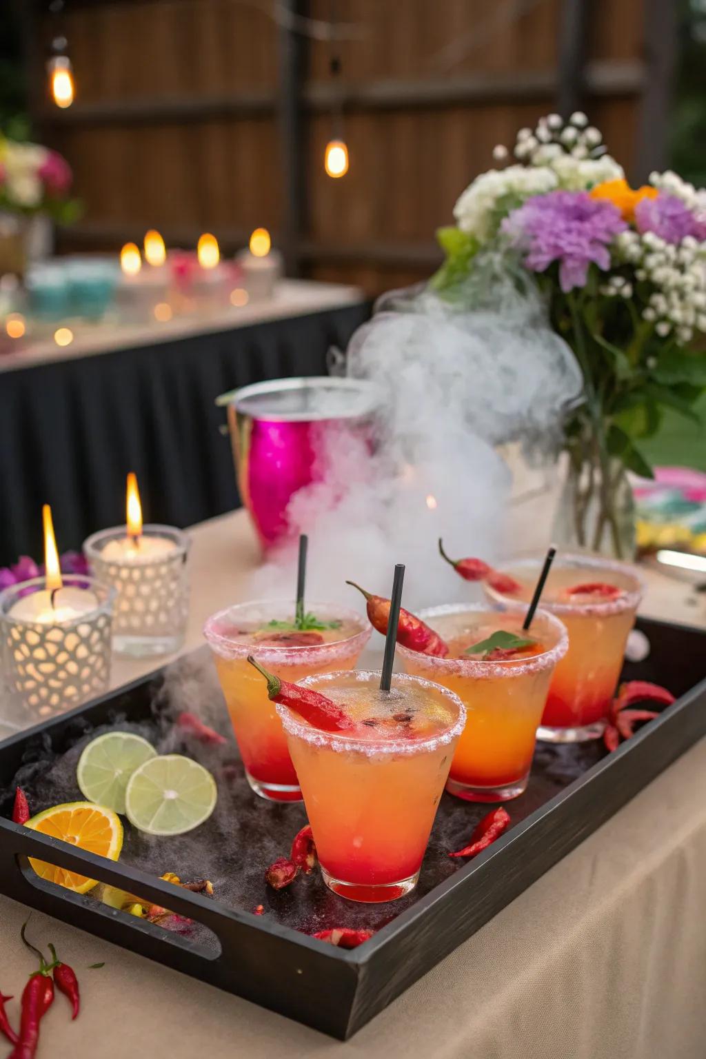 Raise a glass of exciting cocktails to your fresh start.