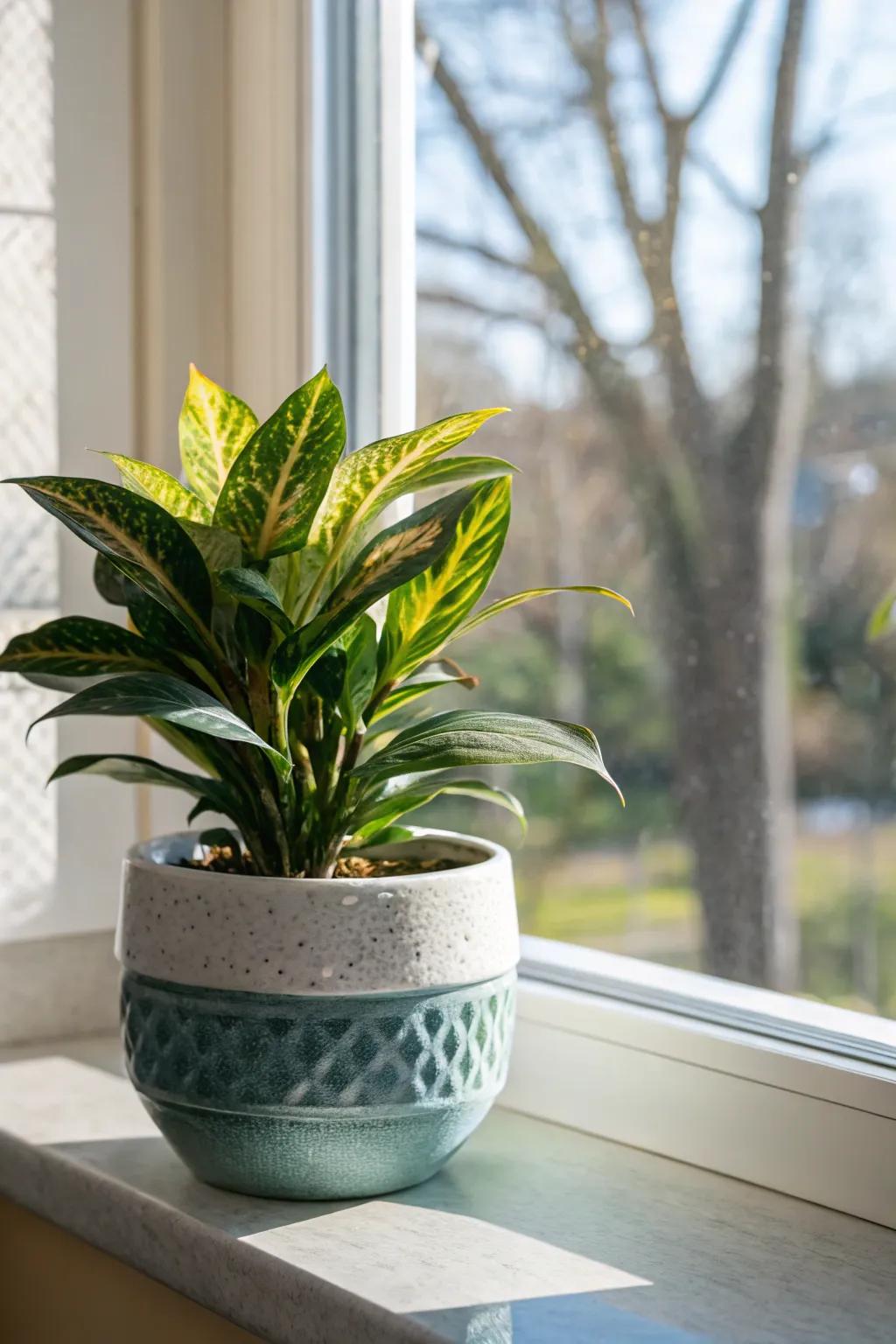 A lively houseplant that brings freshness to any new space.