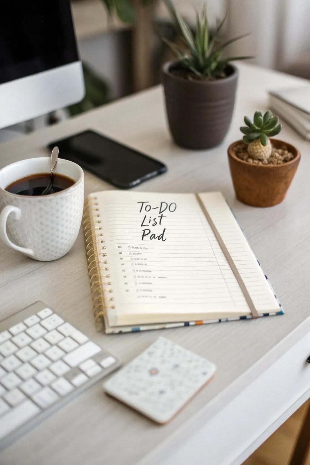 With a simple to-do list, your day can go from chaotic to orderly.