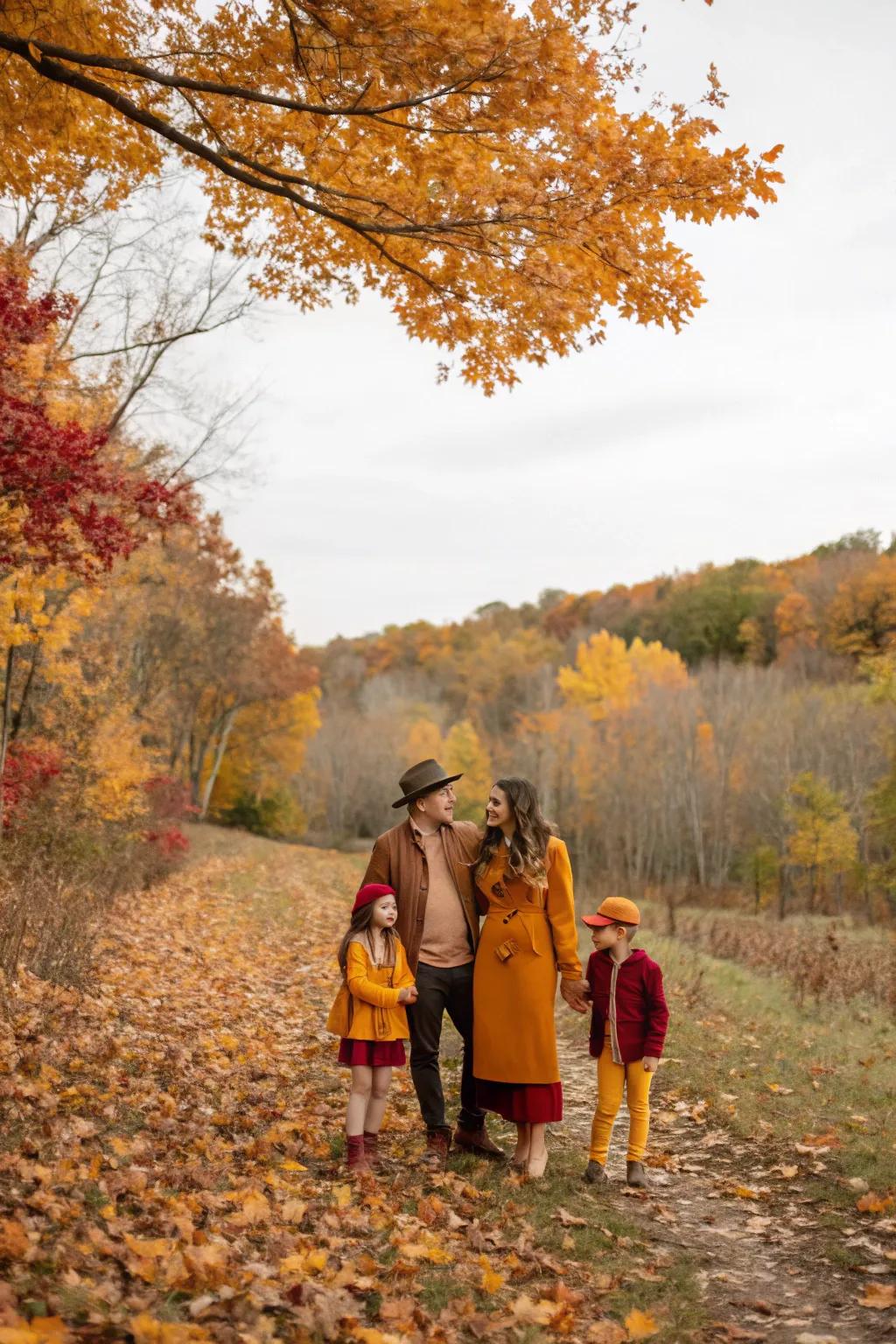 A dash of vivid color can transform your family photos into unforgettable keepsakes.