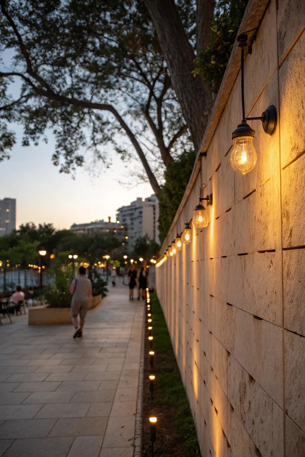 Establish a comforting atmosphere with warm lighting.