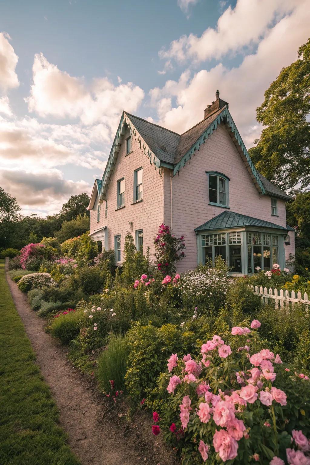 Light shades introduce sweetness and coziness to any home.