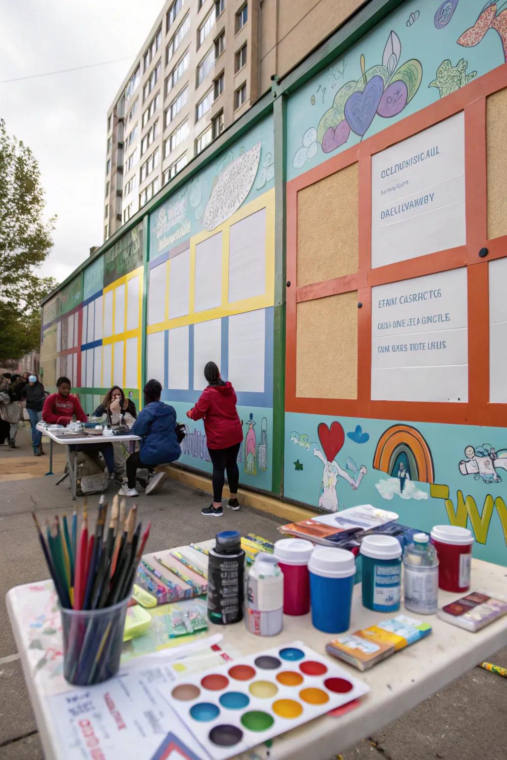 A creative space encouraging personal expression