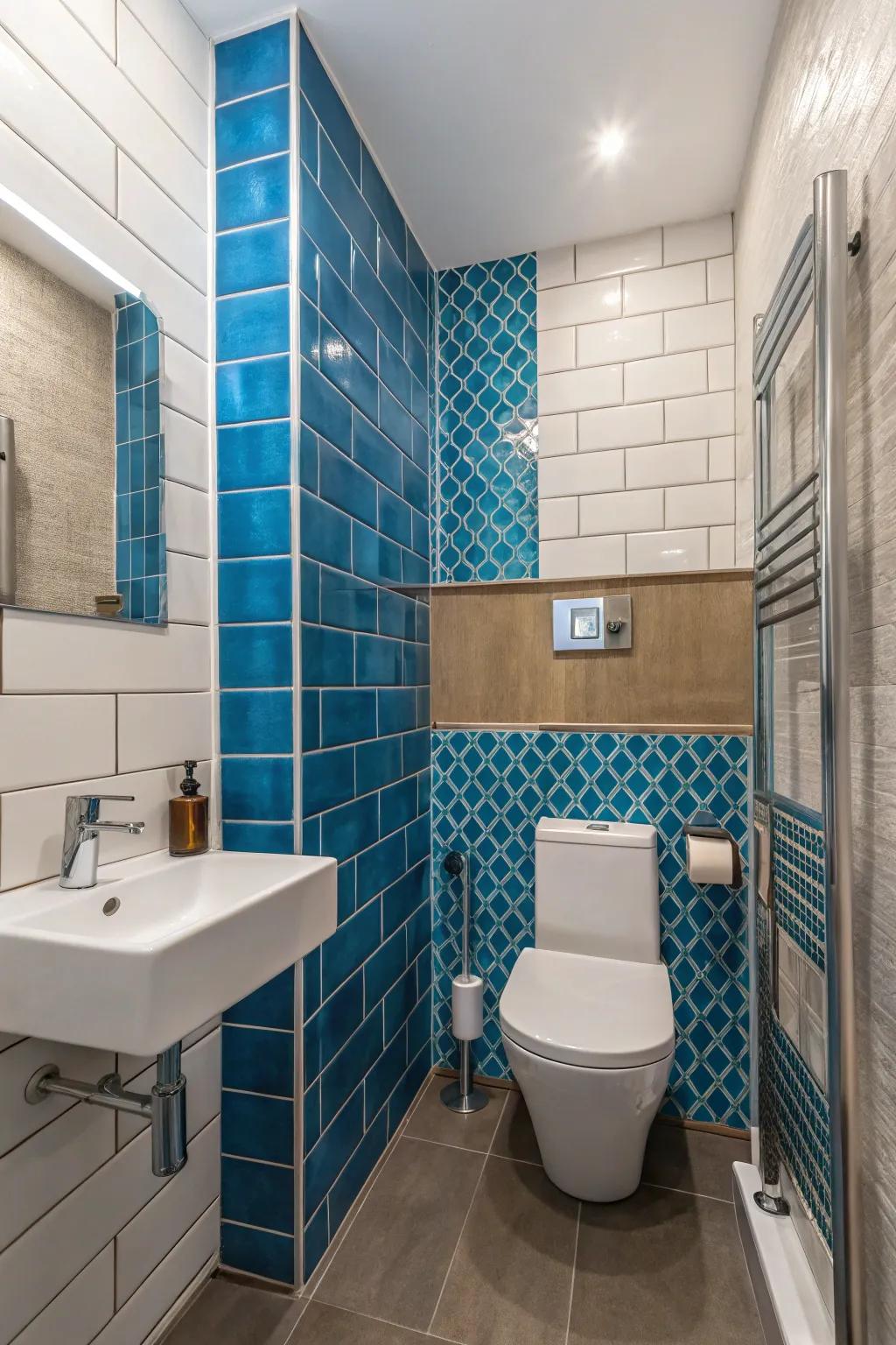 A bold accent wall can infuse style and energy.
