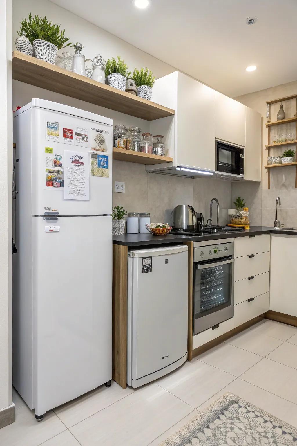 Space-saving equipment helps ensure a smooth and effective kitchen layout.