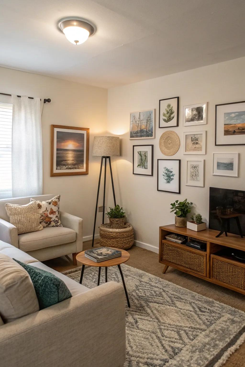 Carefully chosen decor adds personality to your home.