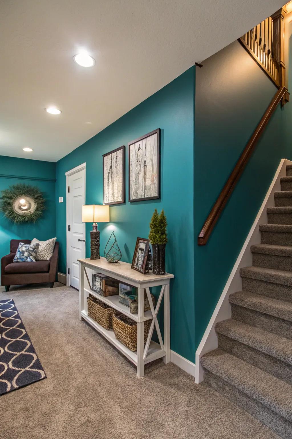 A splash of color can revitalize your landing.