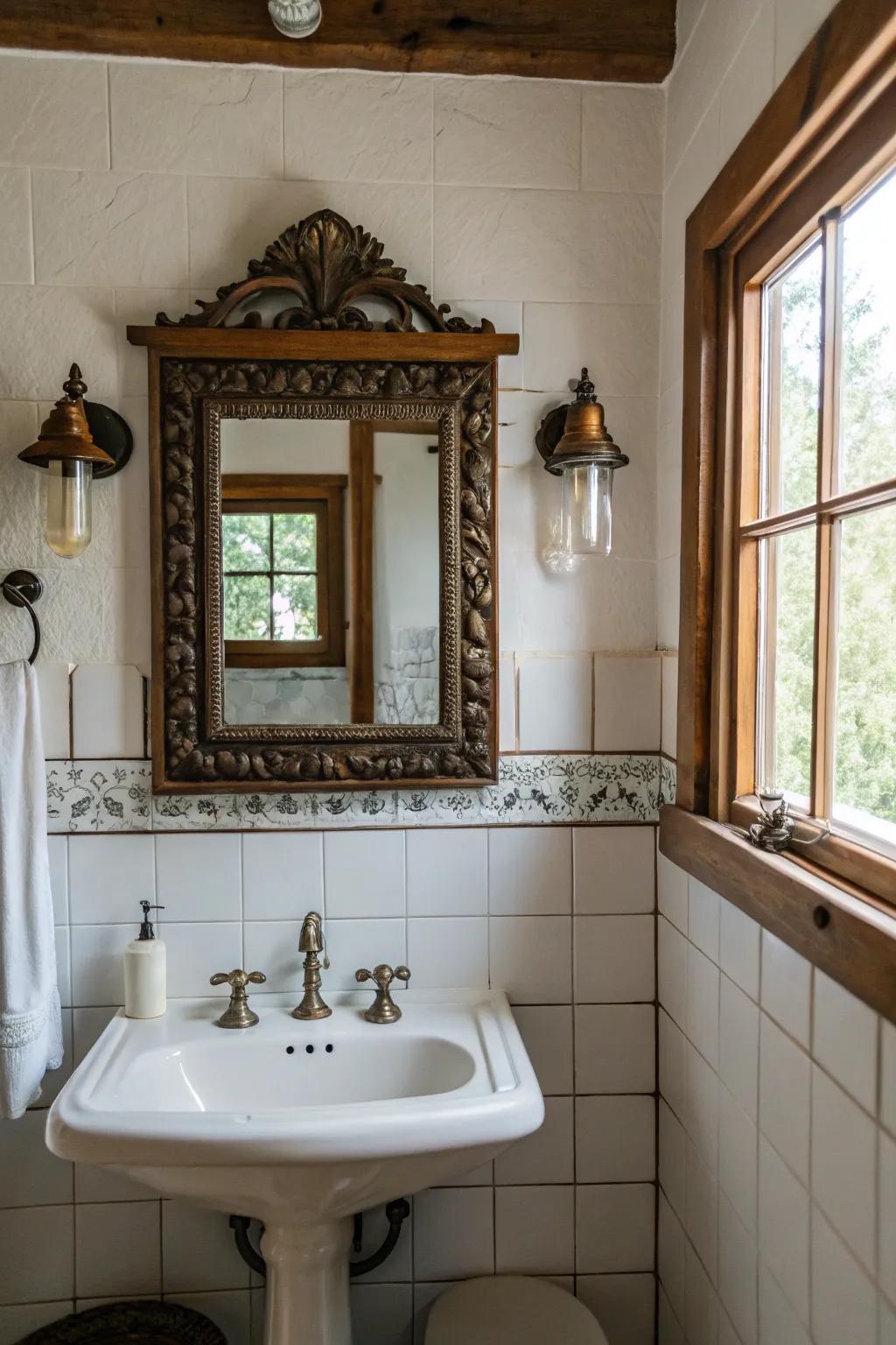 Vintage pieces enhance personality and flair.