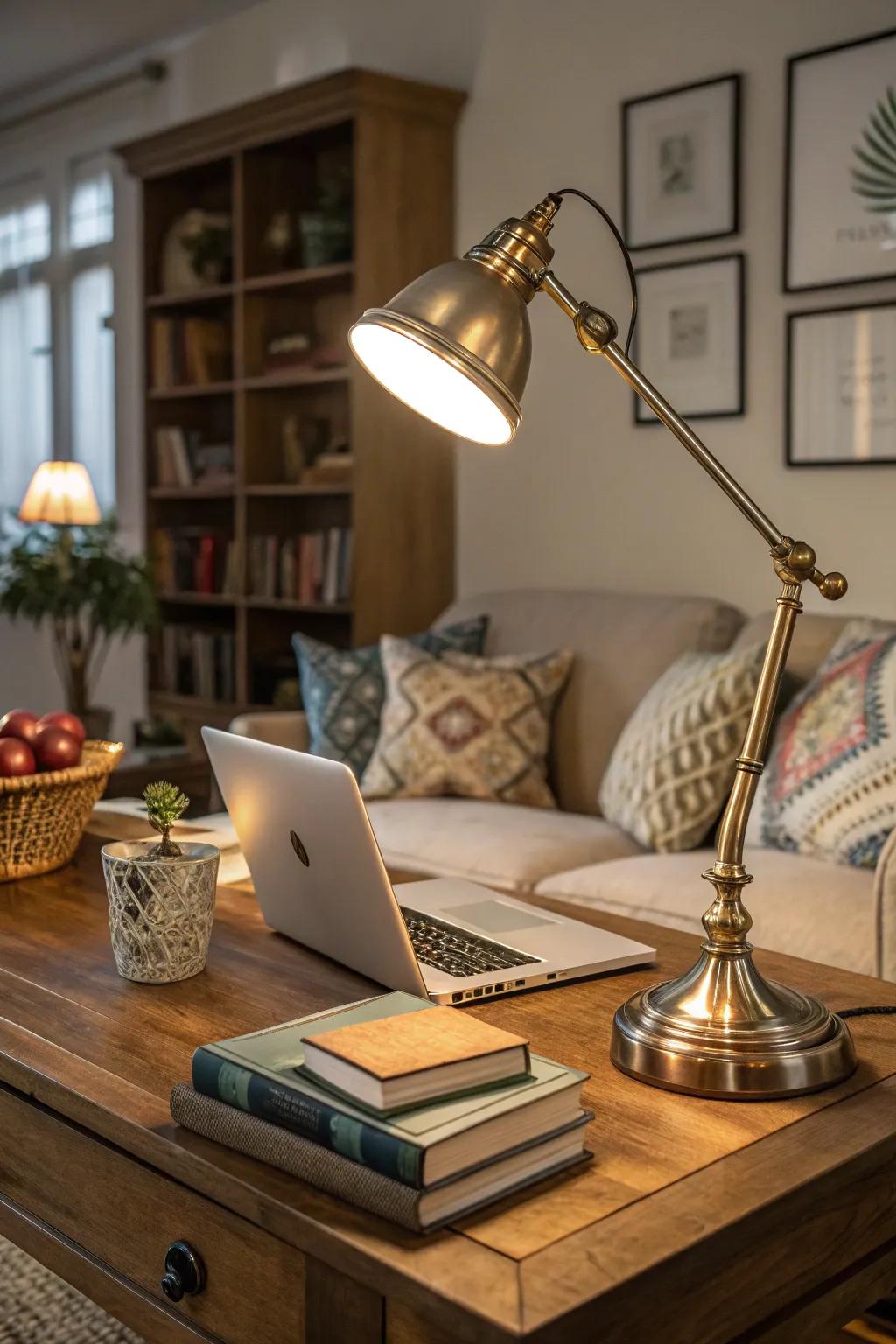 Fashionable illumination enhances both design and usefulness.