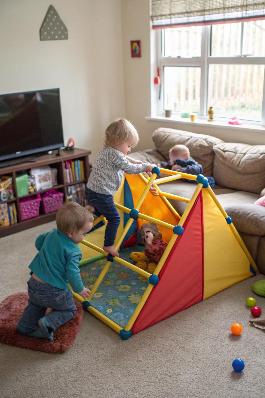 Spur exploration with a home climbing adventure.