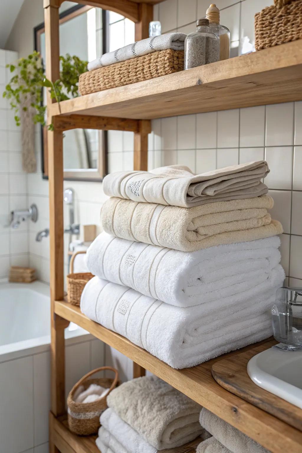 Incorporate flair through ornamental sector textile designs.