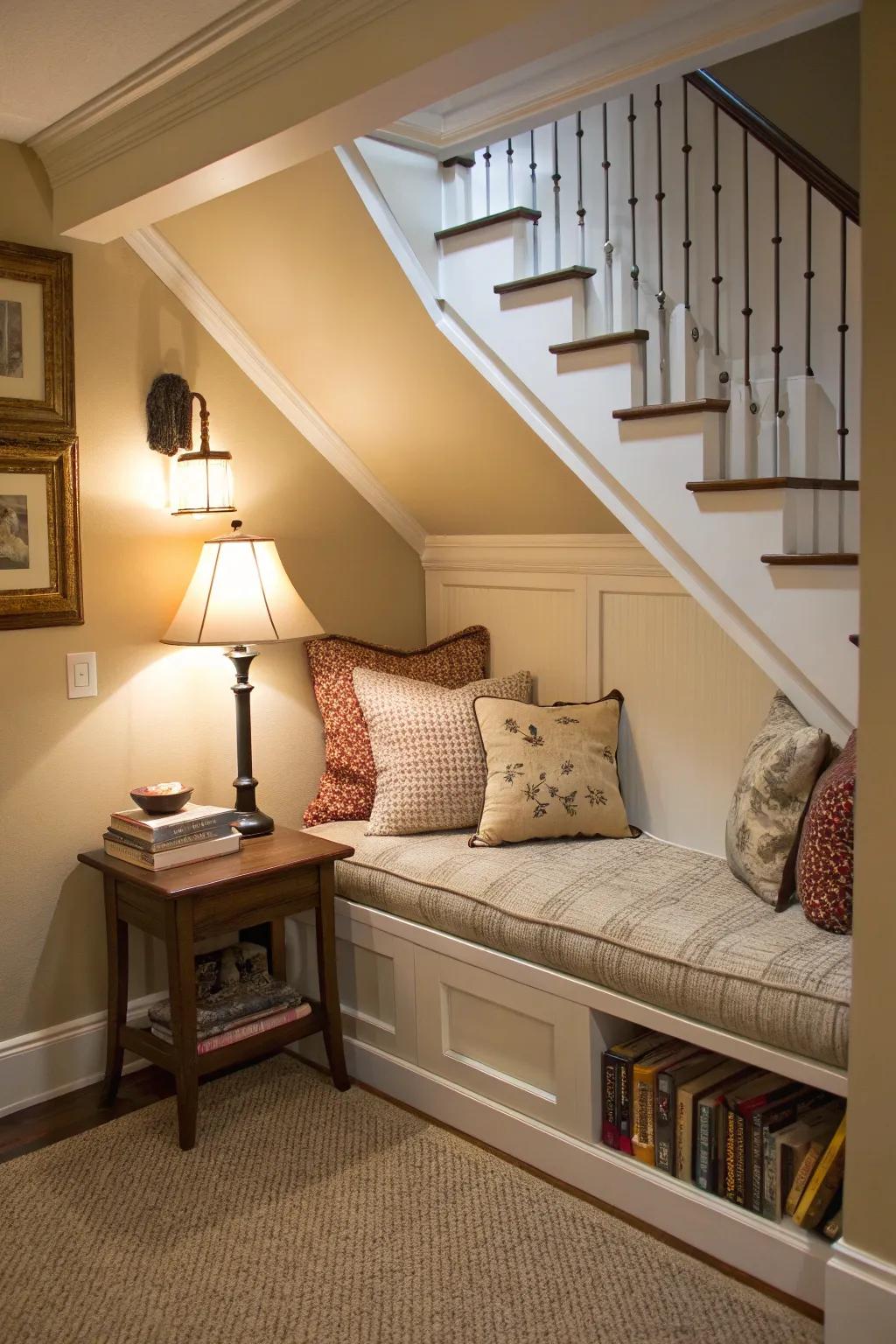 Turn the space into a relaxing getaway.