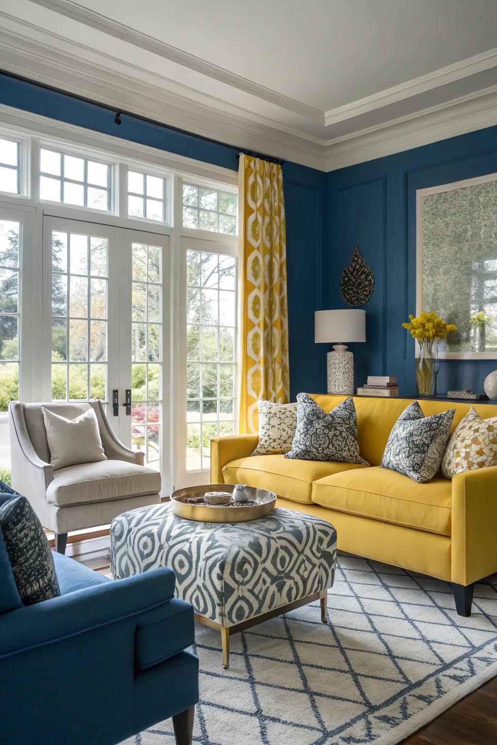 An exciting color theme injects vigor and personality into your space.