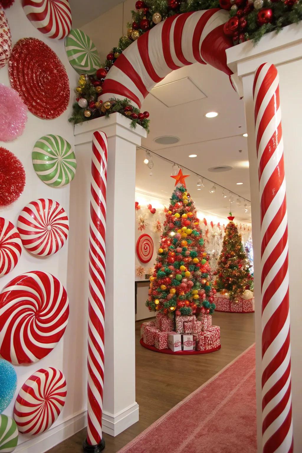 A holiday paradise roused by confectionery