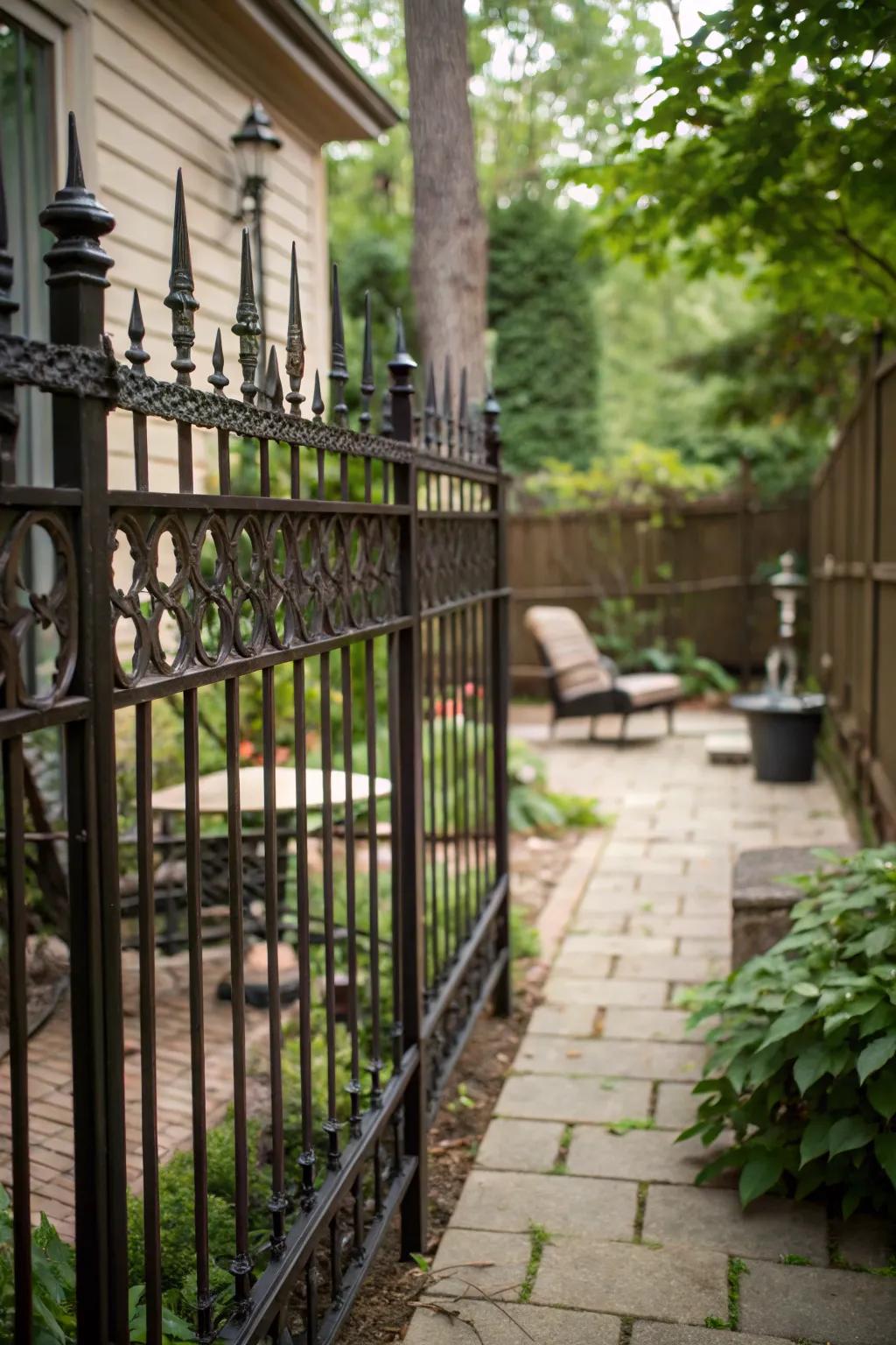 Achieve privacy and security with style.