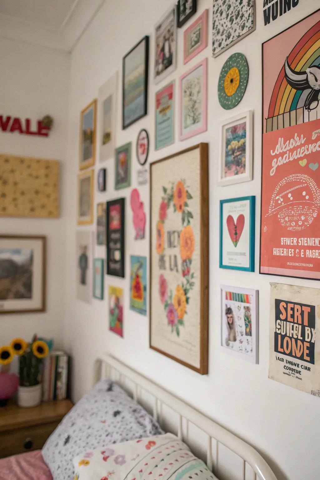Allow your walls to narrate your story through personalized decor.