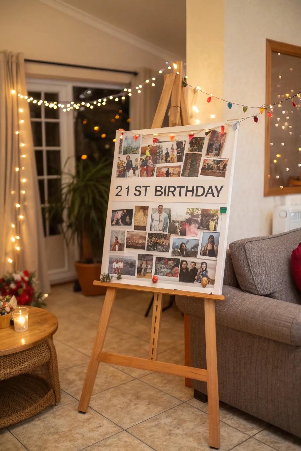 A picture collection captures treasured memories.