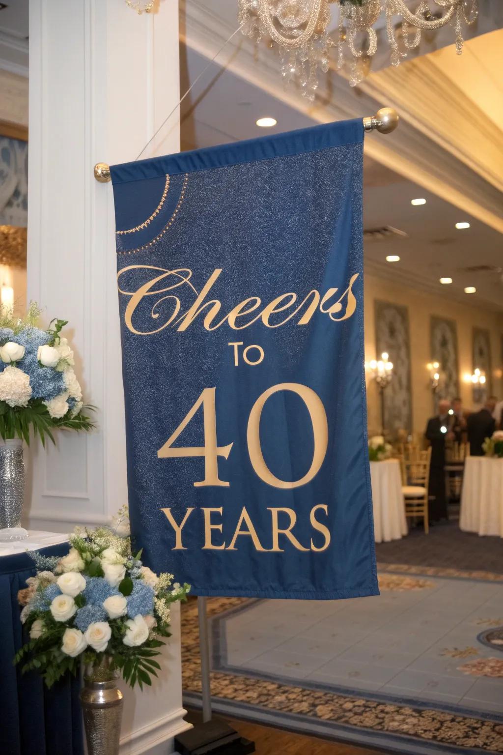Make a statement with custom banners.