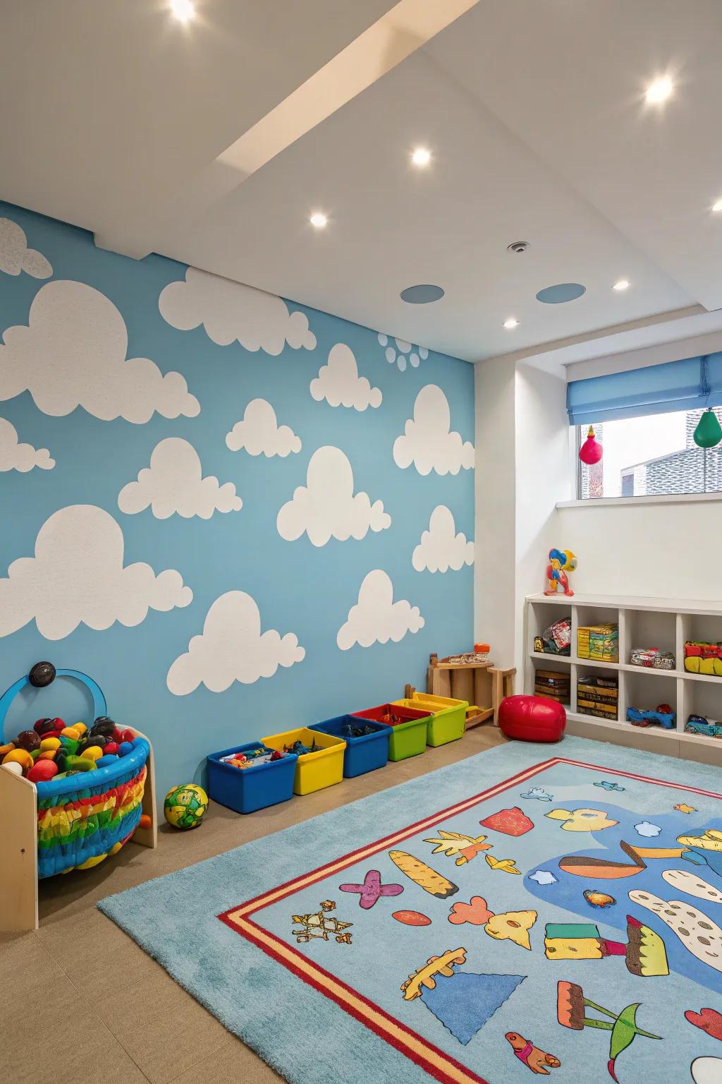 Imaginative scenes create a lively and personal declaration.
