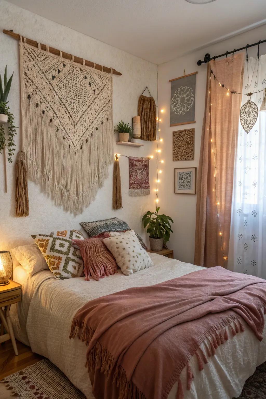 Layered materials deliver inviting sophistication to your space.