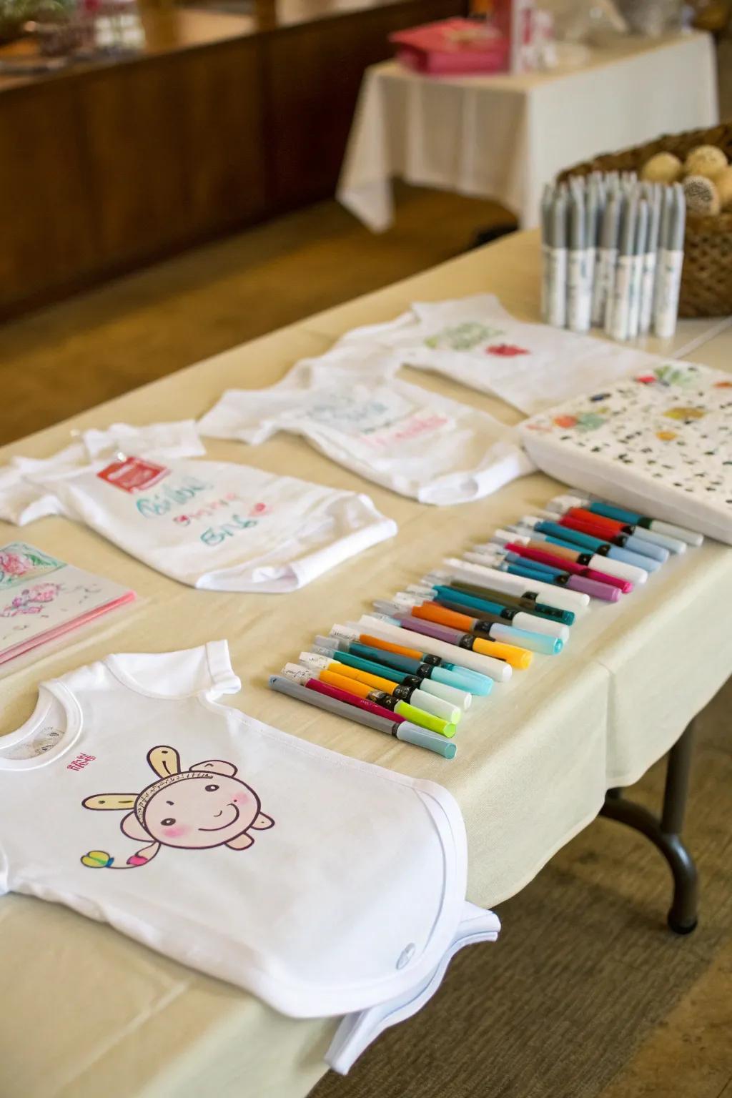 Garment Decorating - A Creative Activity for Keepsakes