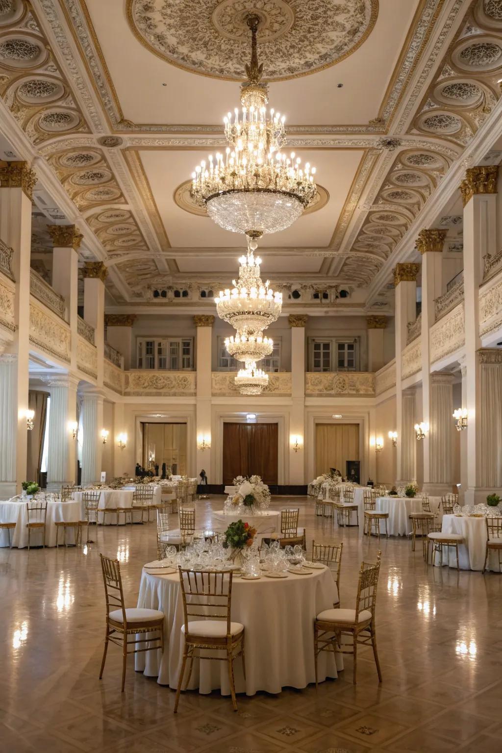 Achieve elegance with harmonious arrangements.