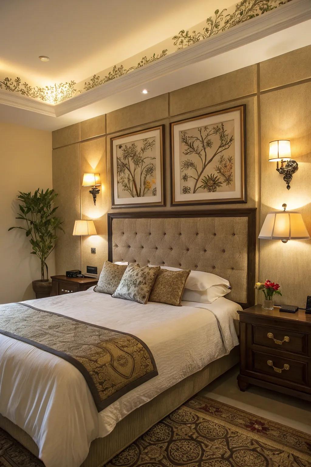 Task illumination to showcase your décor.