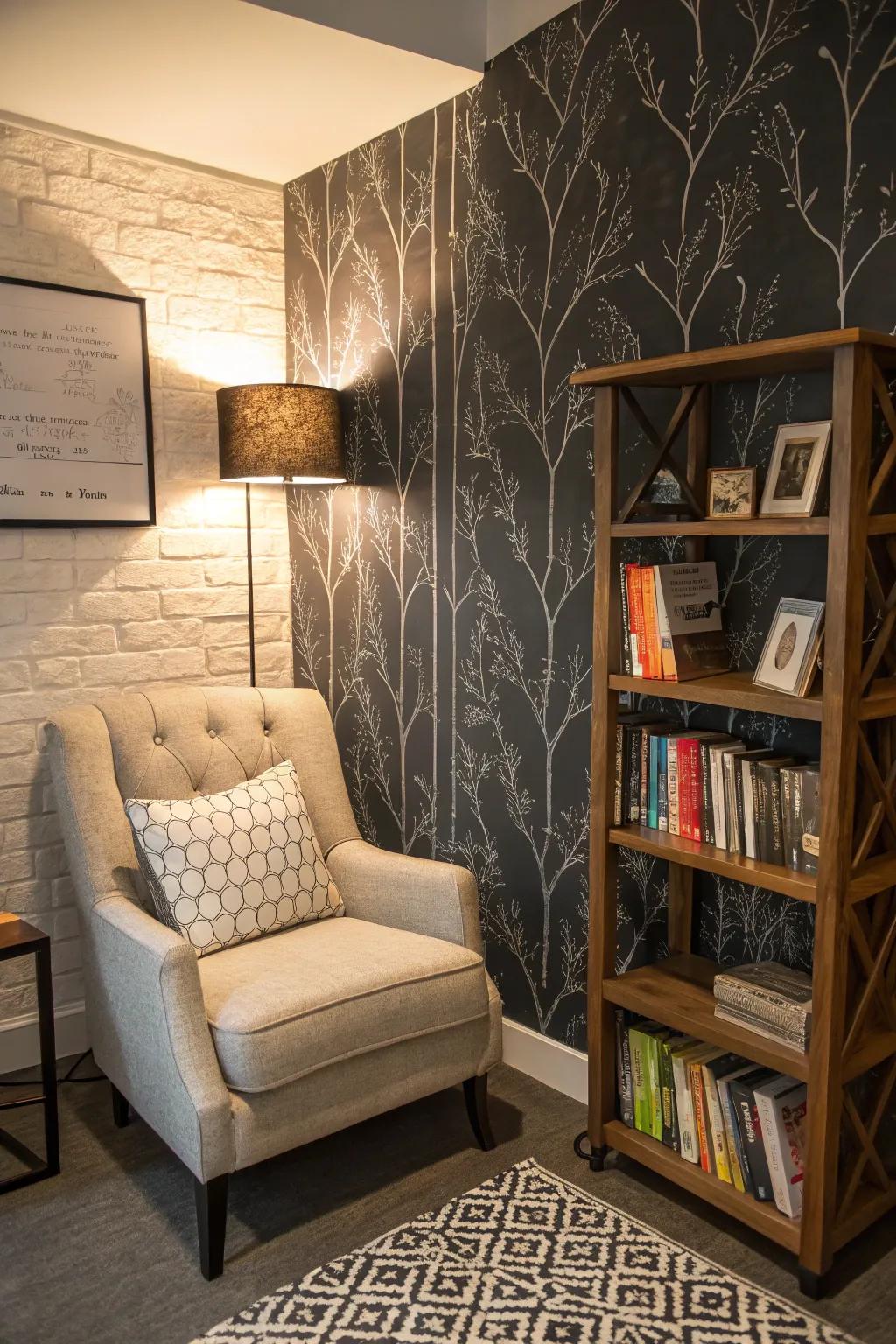 Structured wall covering can enhance the aesthetic appeal of your space.