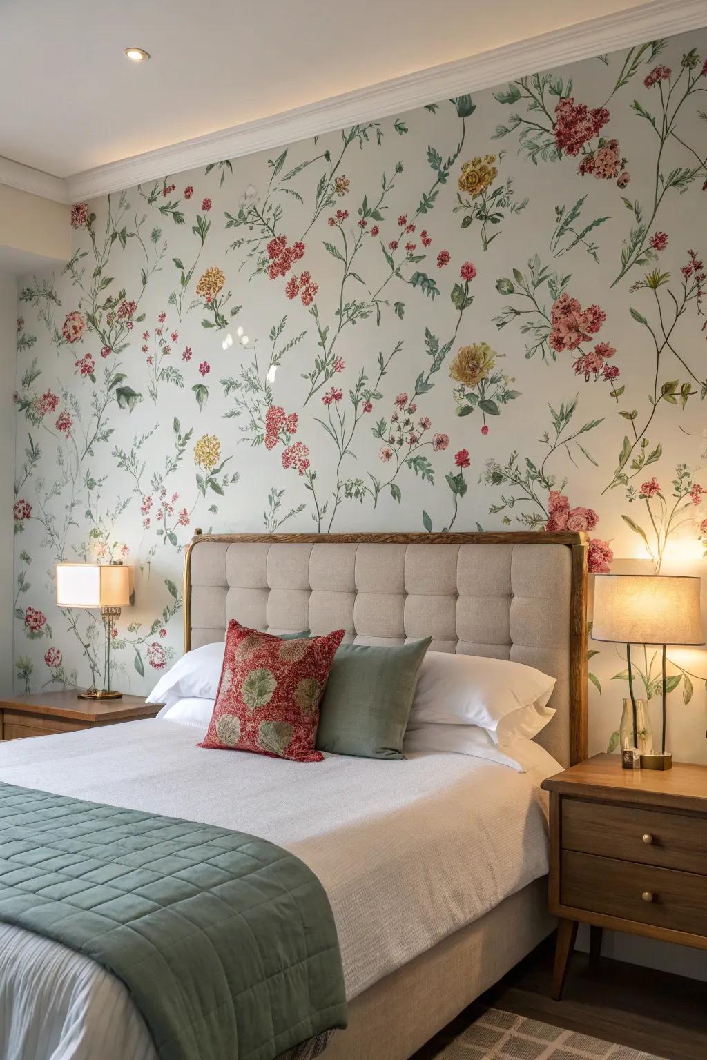 Change your space with wallpaper that's easy to put up.