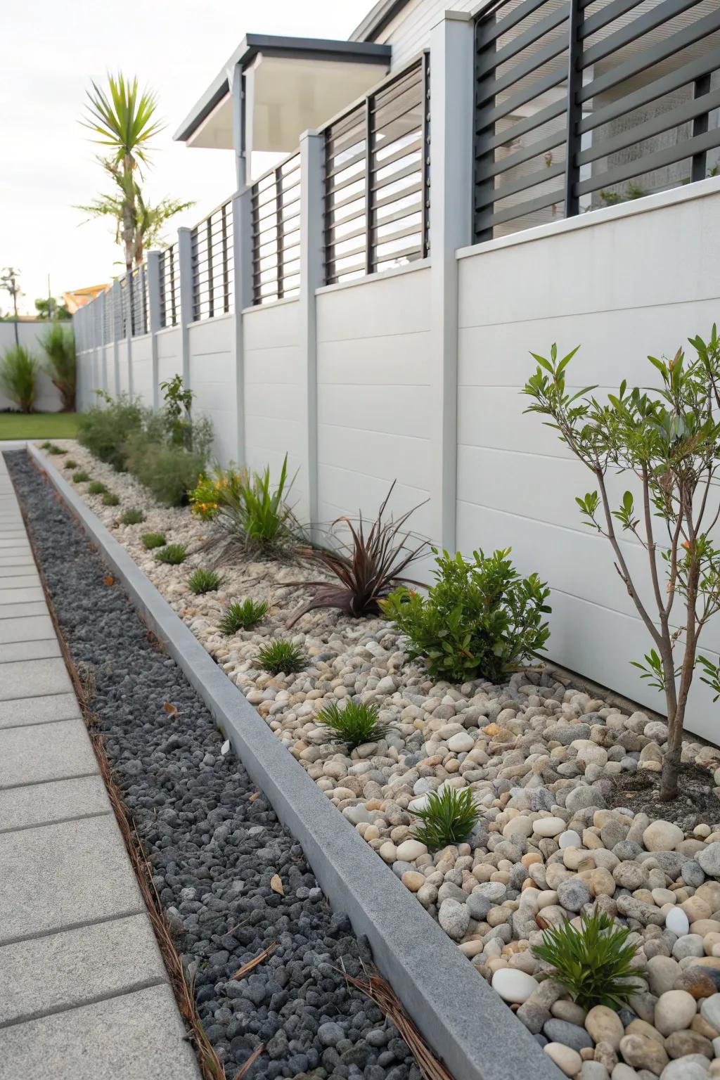 Gravel delivers a modern, uncluttered finish.