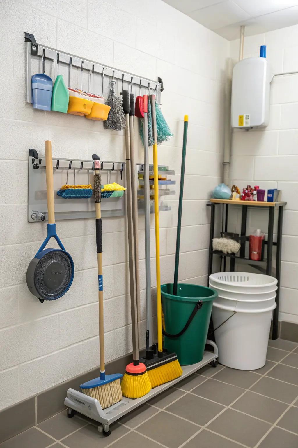 All-purpose mounts give detailed storage solutions.