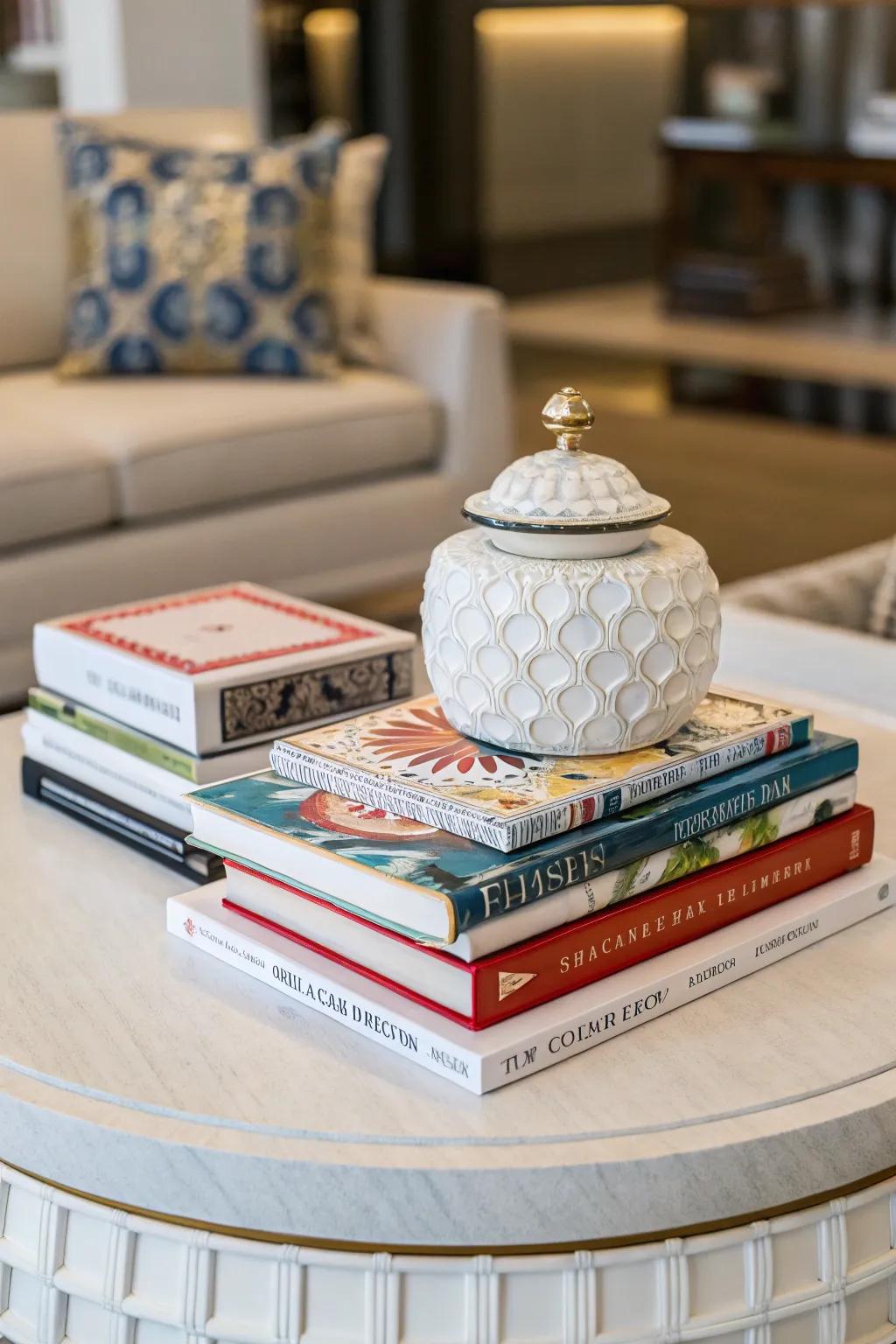 Publications inject a personal and intellectual touch to your table.