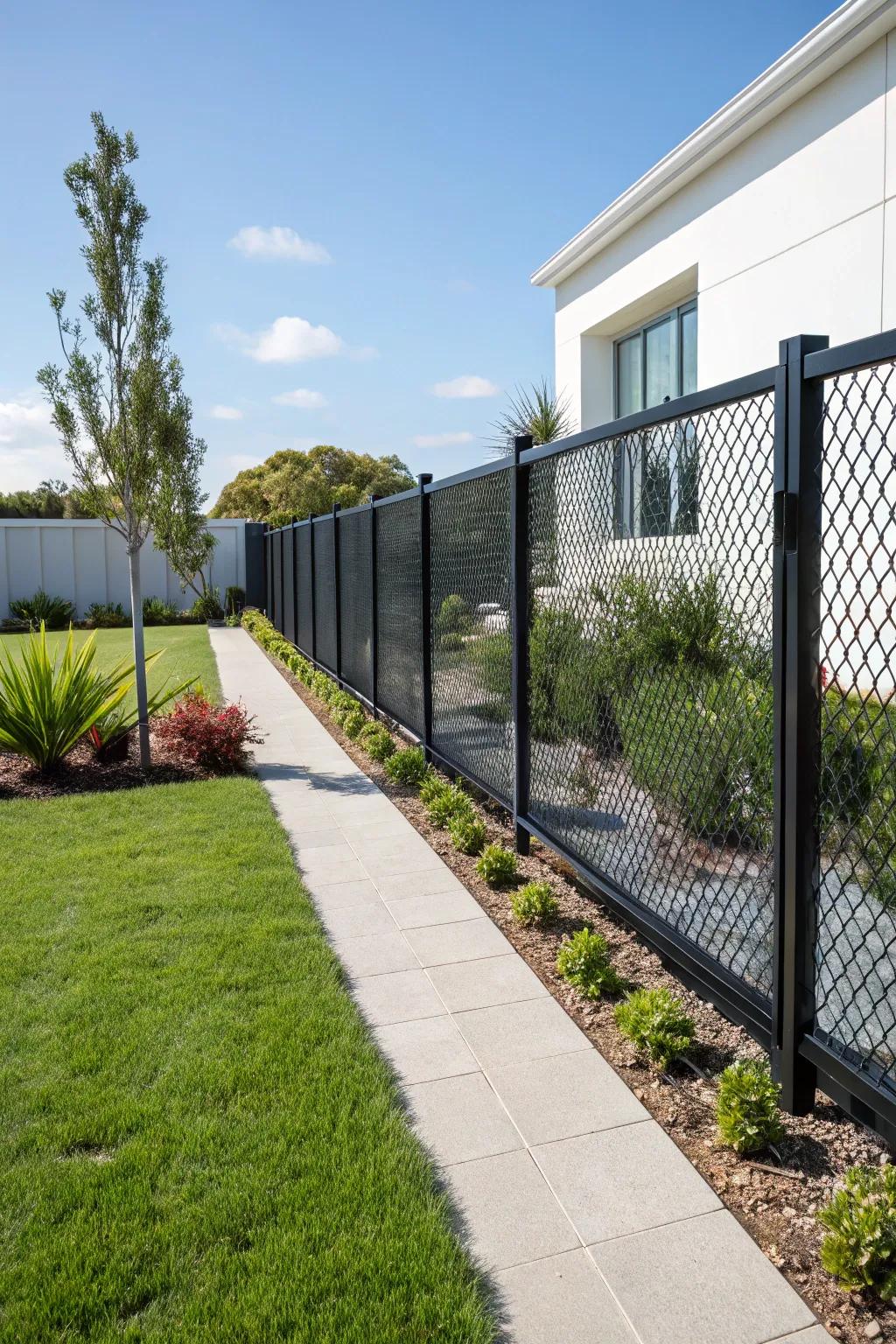 A straightforward tint job can elevate your fence's style.
