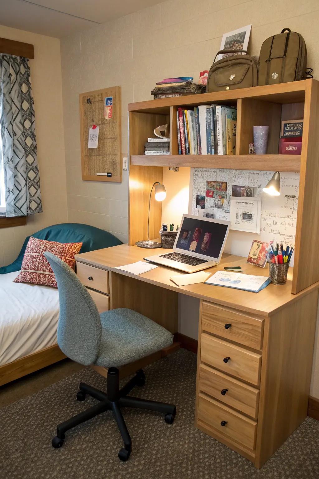 Keep your work area tidy for the best results.