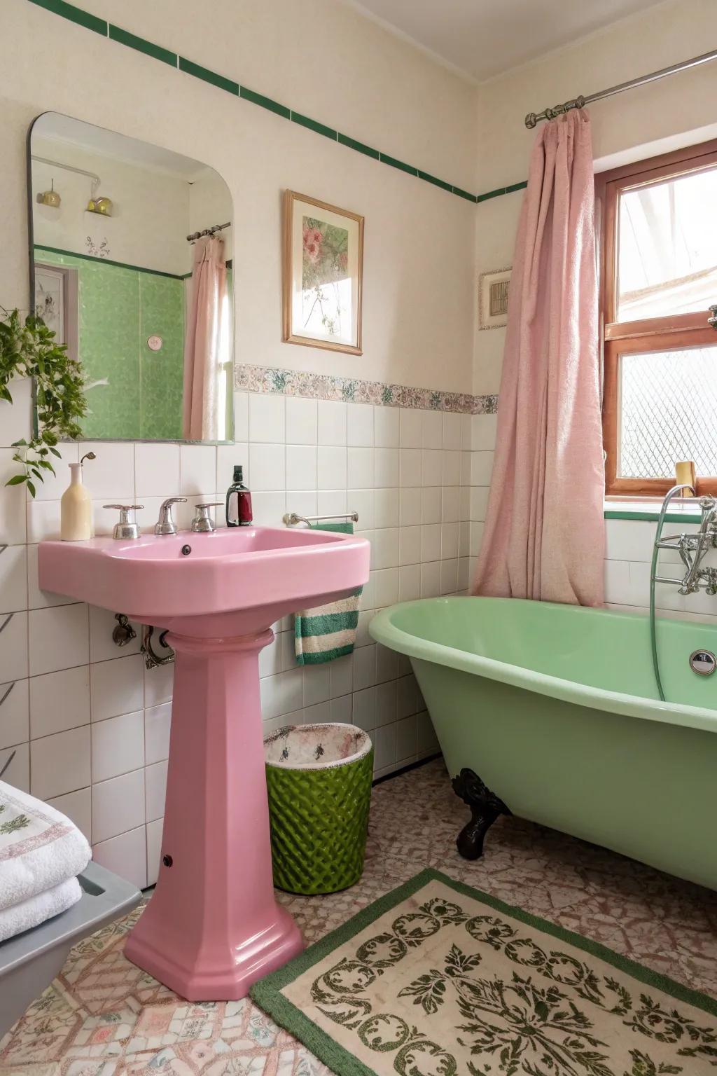 Sanitary ware designed to capture attention.