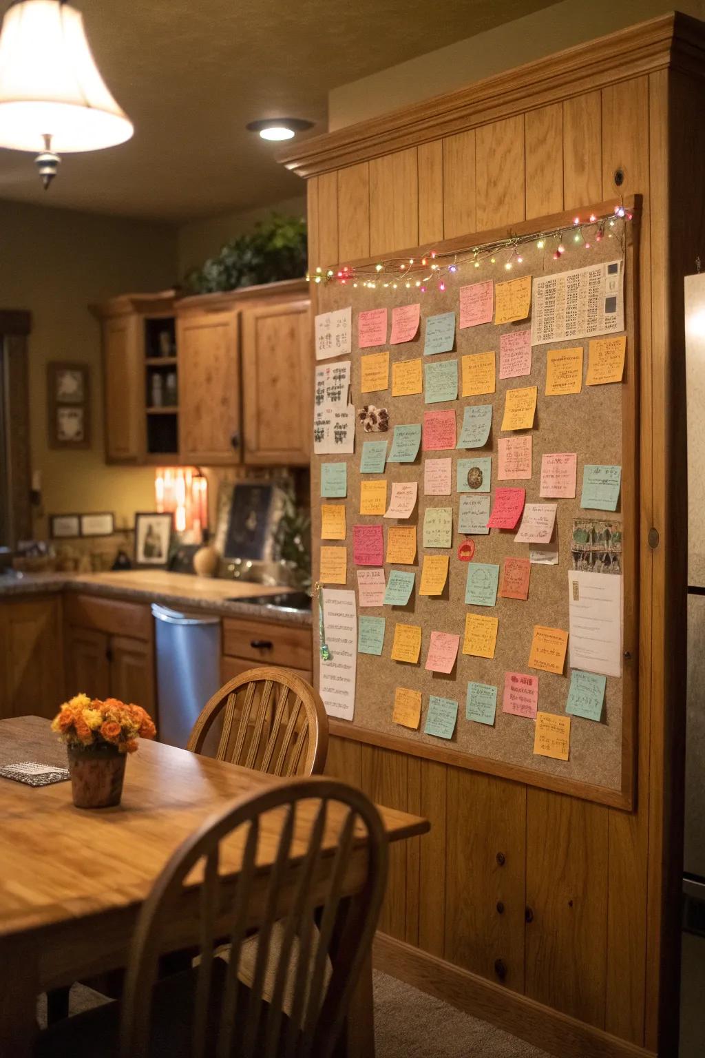 A message spot overflowing with love and gratitude.