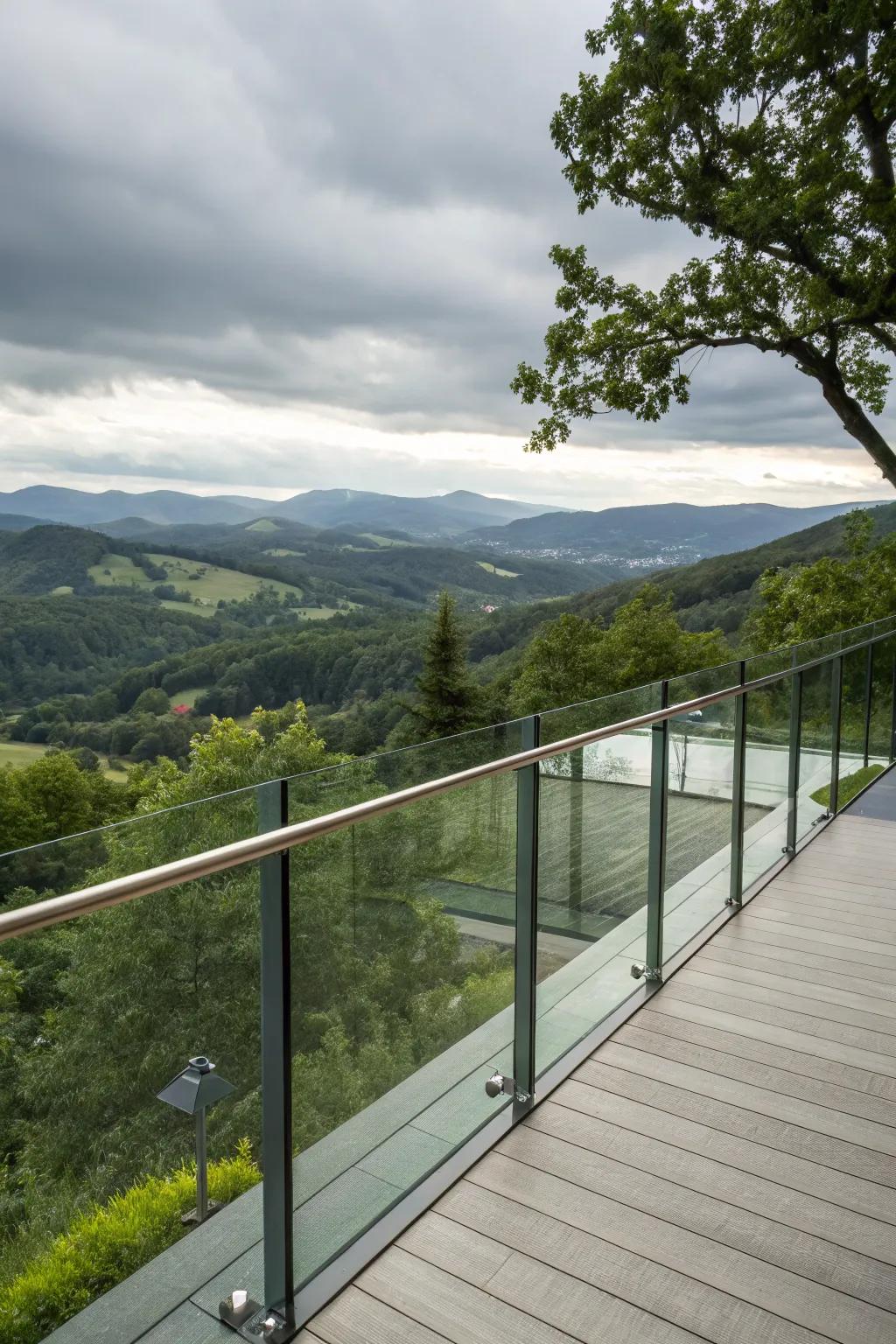 Crystal surrounds offer protection while showcasing stunning natural scenery.