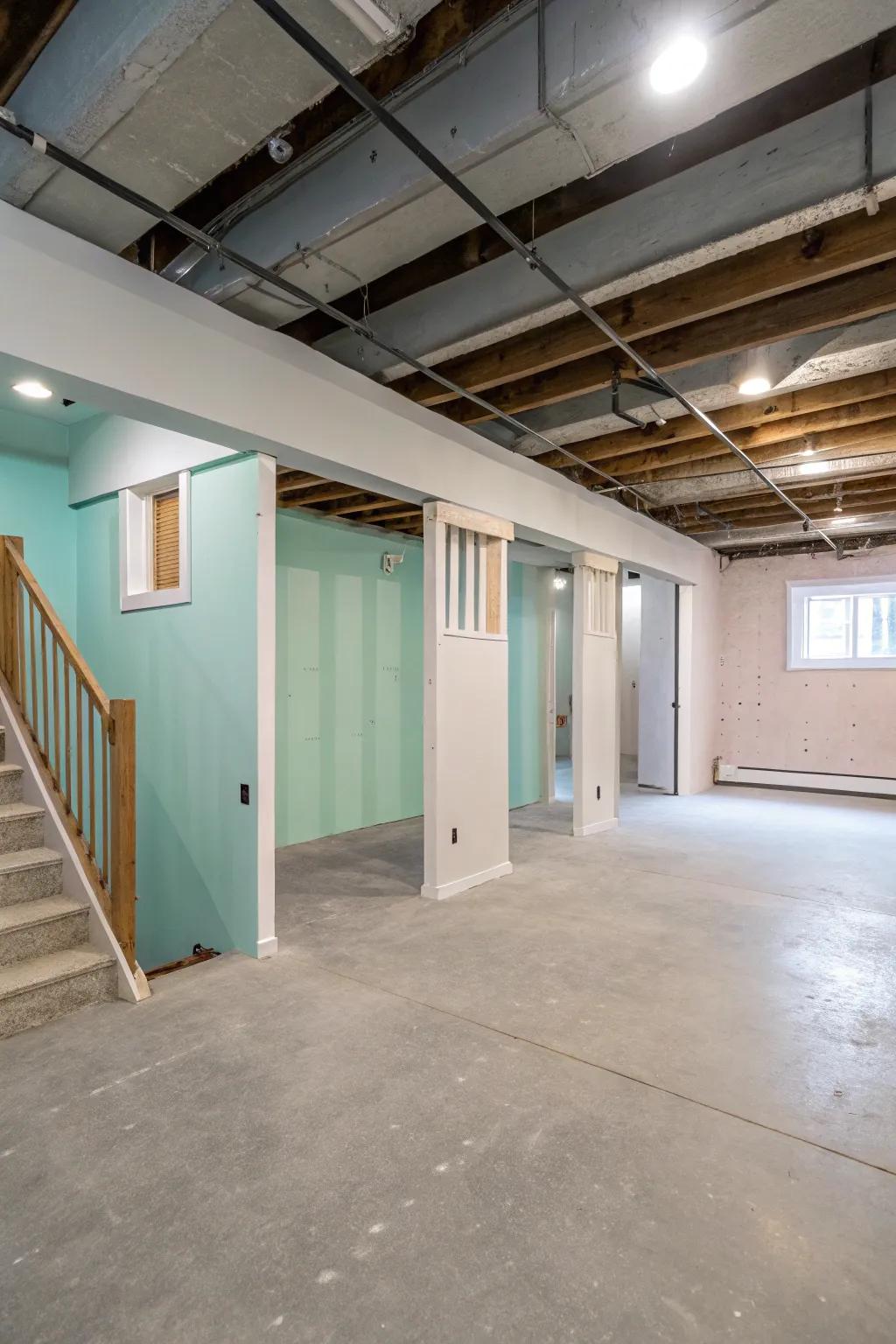 Include a splash of color with a new application of paint.