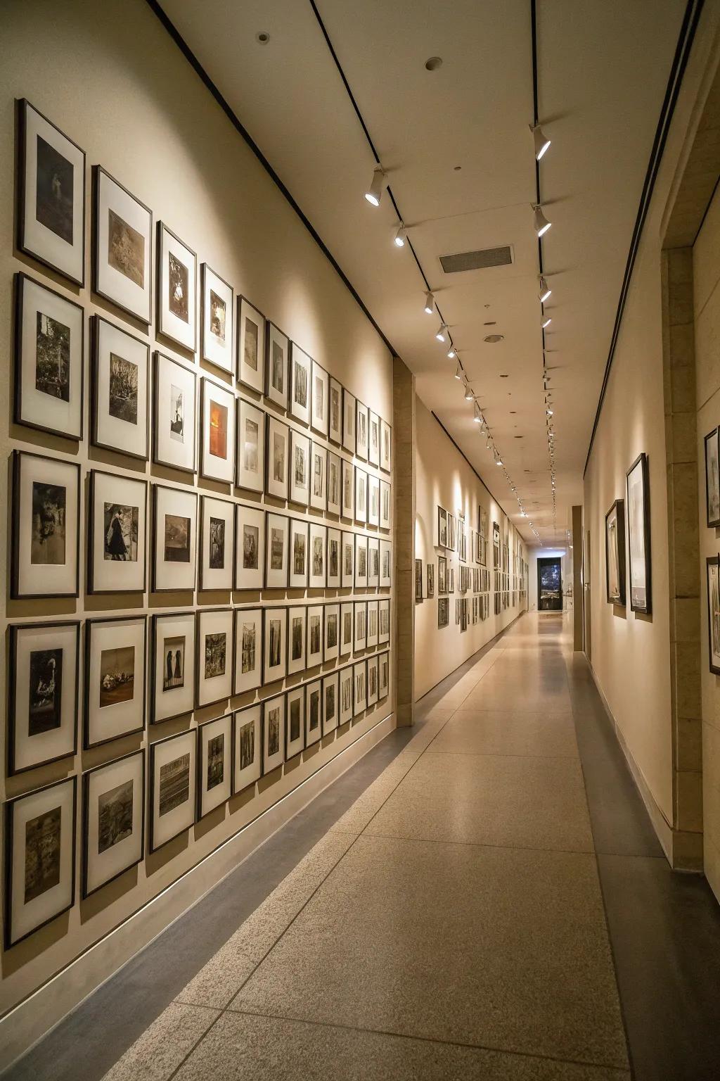 Grid patterns provide a sleek and minimalist look.