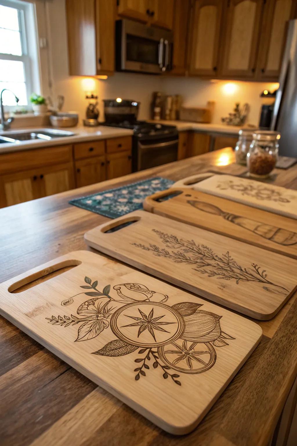 Themed boards are tailored gifts that resonate with personal interests.