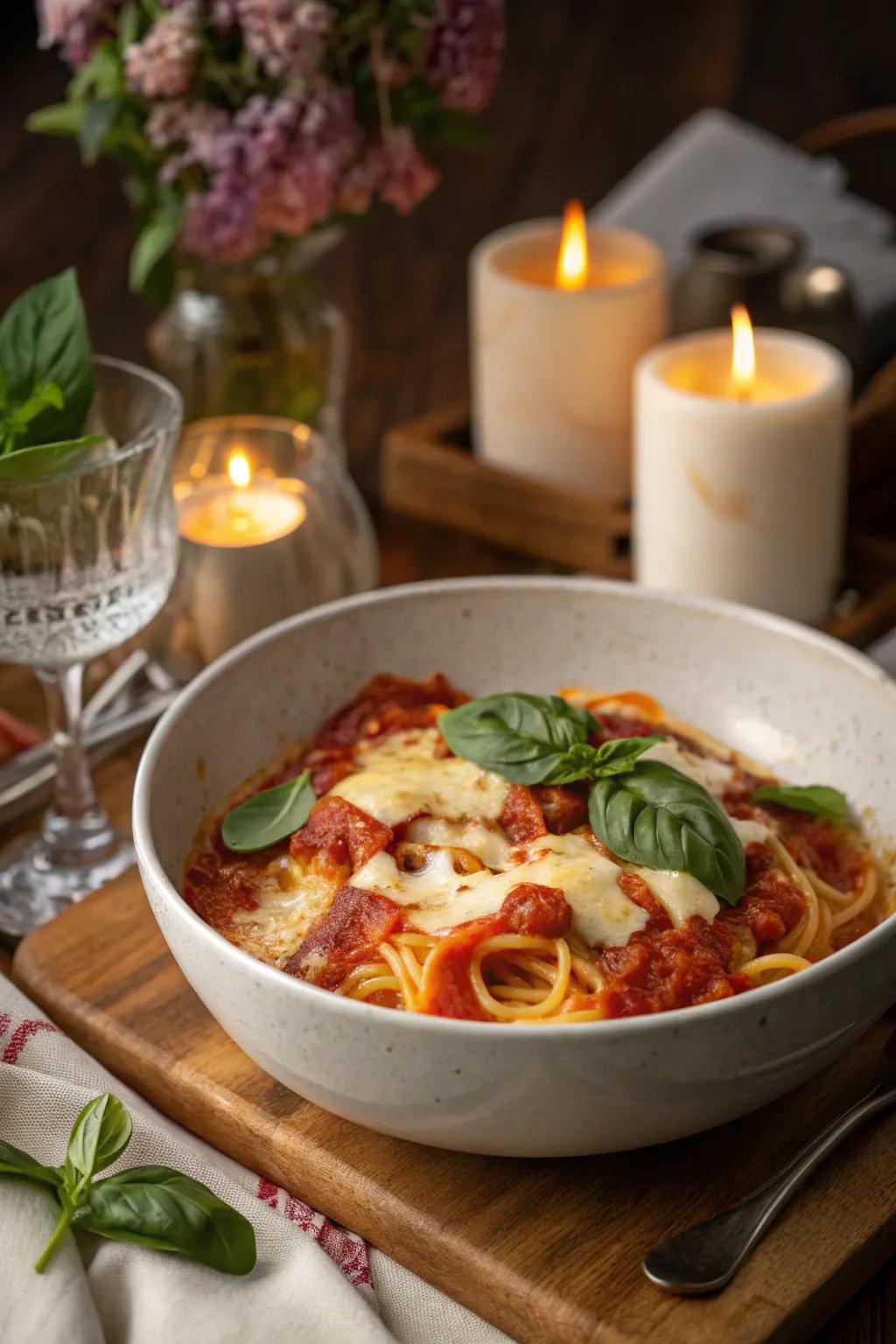 A comforting Italian pasta dish, perfect for dinner.