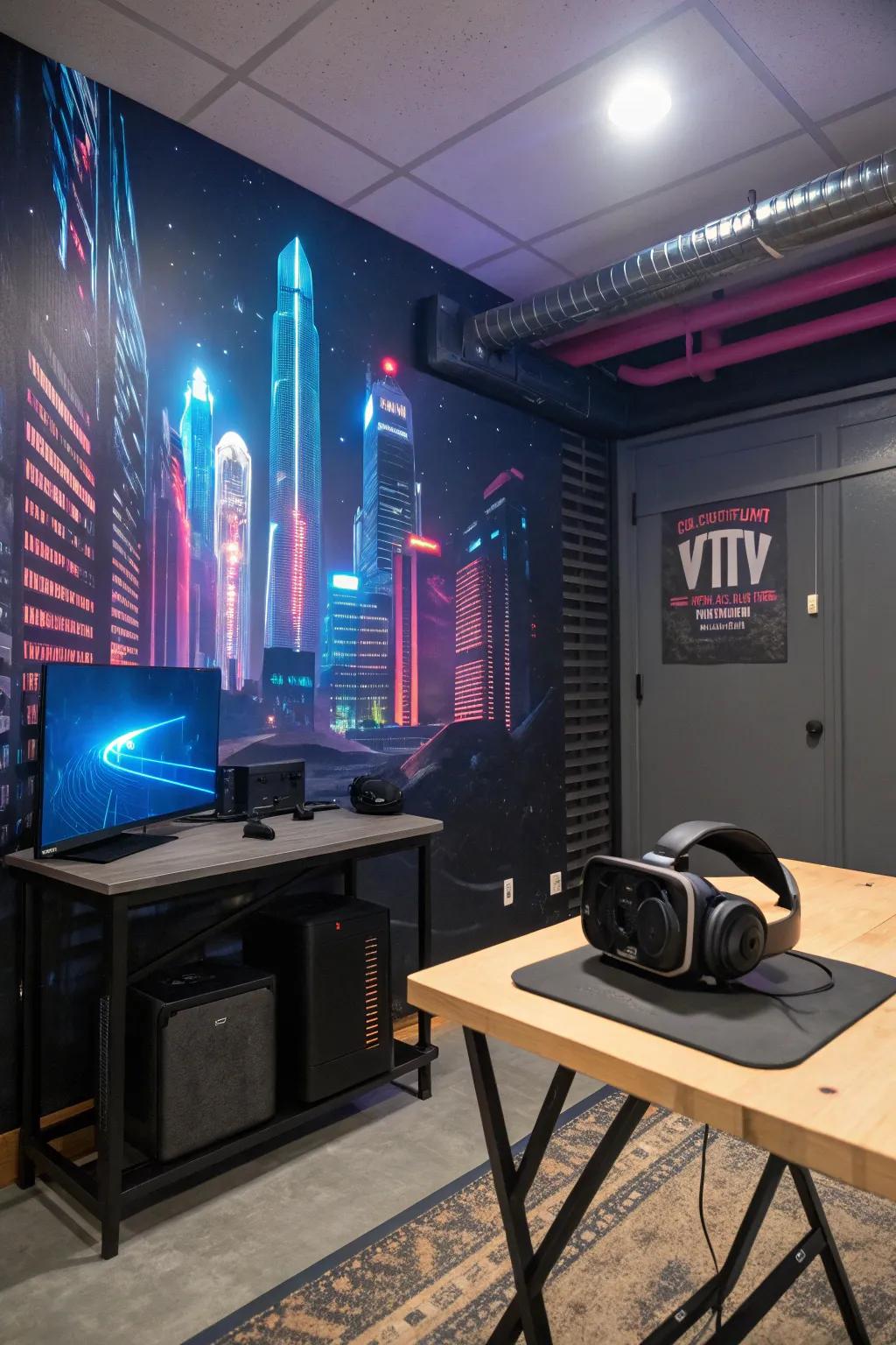Step into a new dimension with a dedicated VR area.