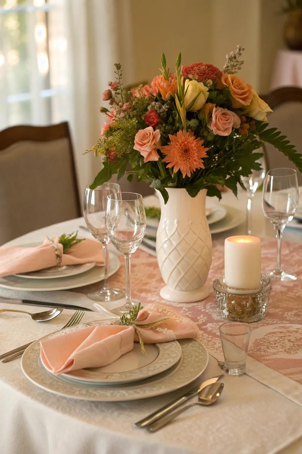 Themed dining scenarios fashion a cohesive aesthetic.