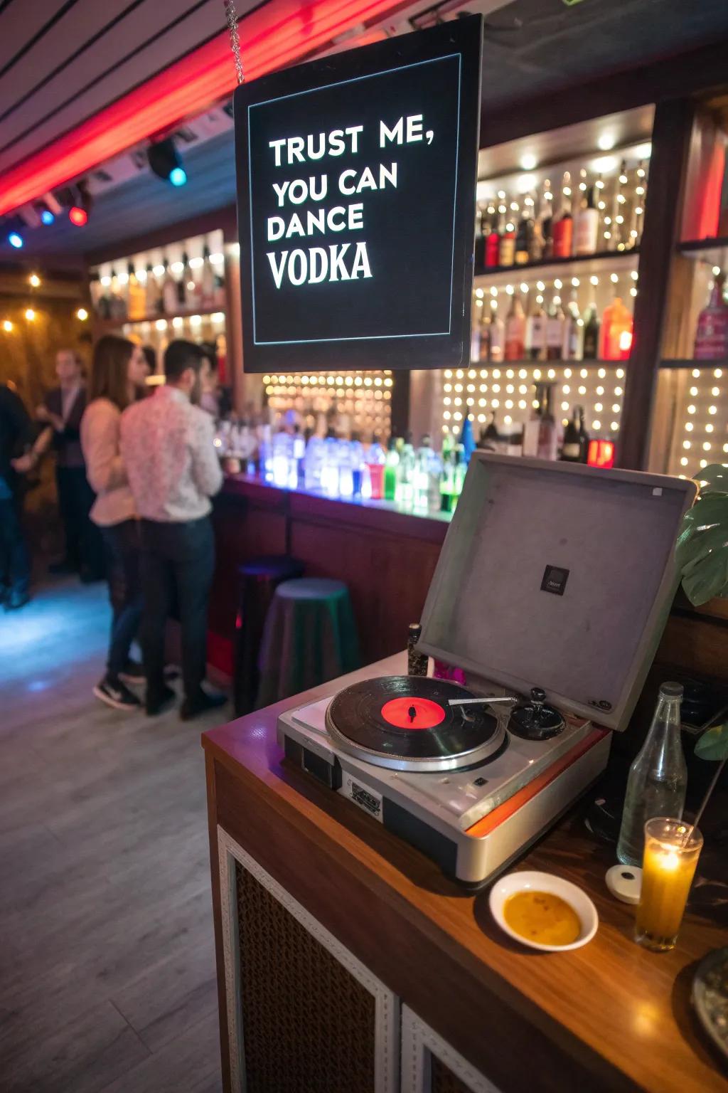 Let the music and spirits move you.